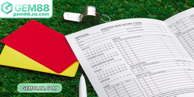 Bảng tỷ lệ kèo thẻ phạt thường sẽ cung cấp rất nhiều ký hiệu khác nhau